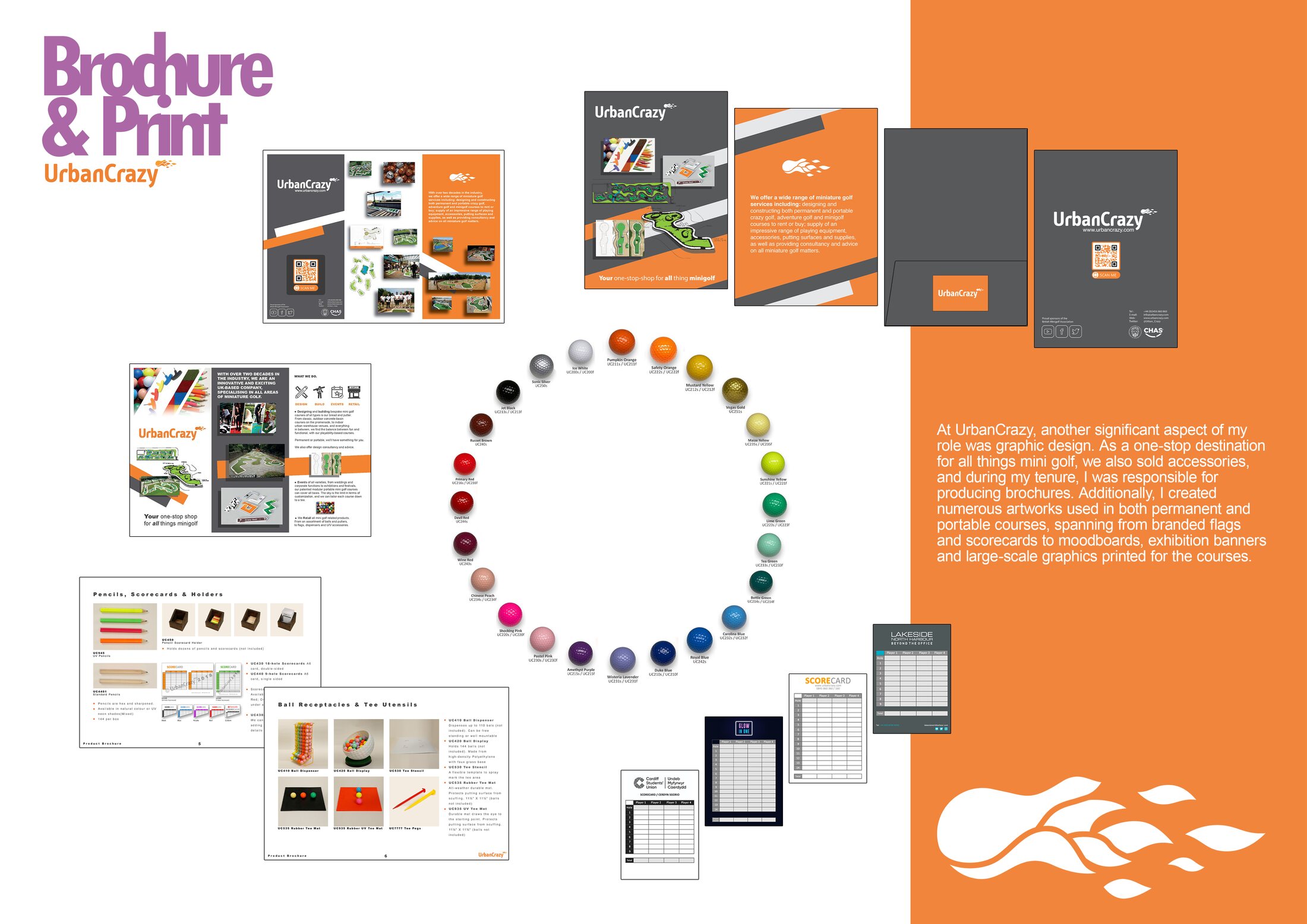 UrbanCrazy brand and print design