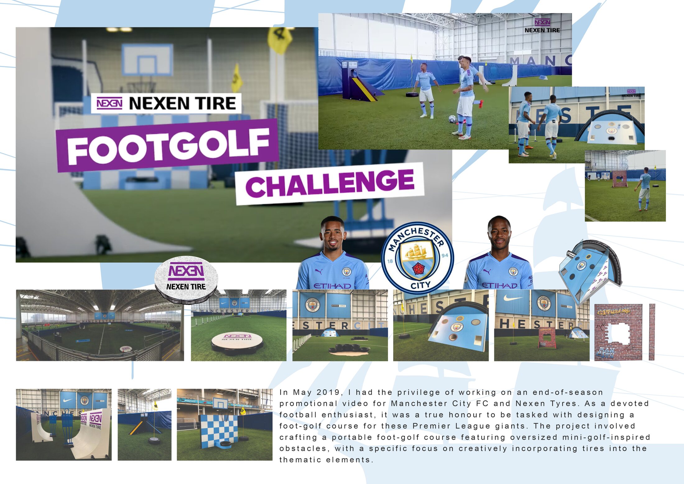 FootGolf challenge design