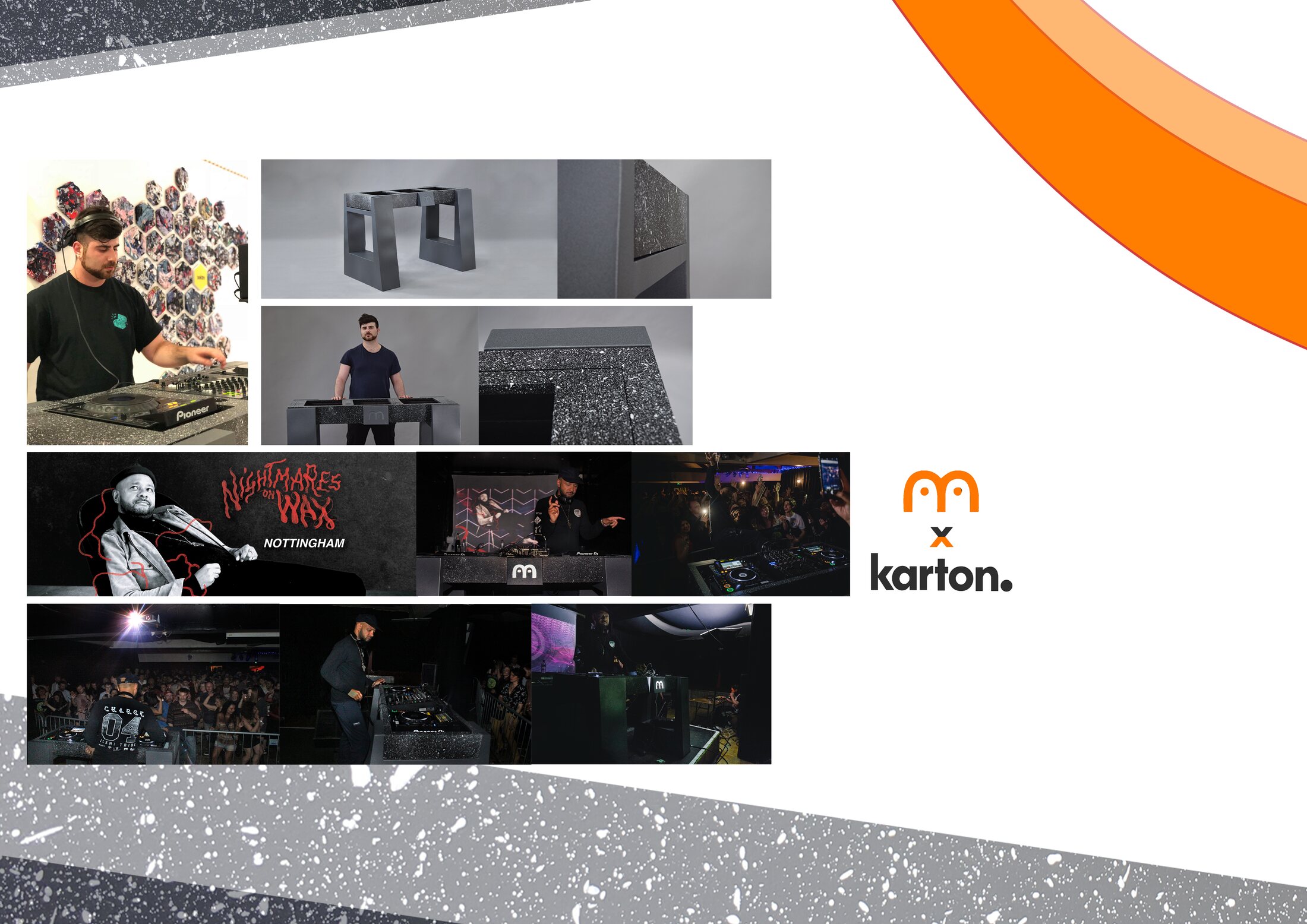 Mimm DJ table product photography